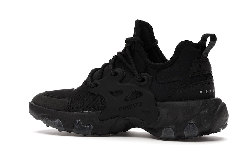 Nike React Presto Triple Black (GS)