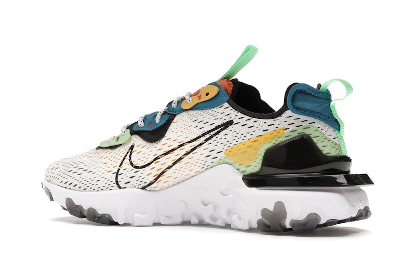 Nike React Vision Phantom Green Abyss Laser Orange