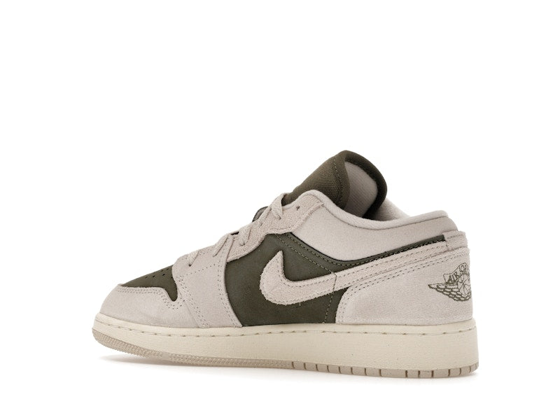 Jordan 1 Low SE Medium Olive Sail (GS)