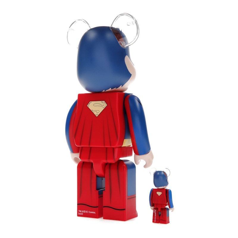 Bearbrick Superman (Batman: Hush Ver.) 100% & 400% Set