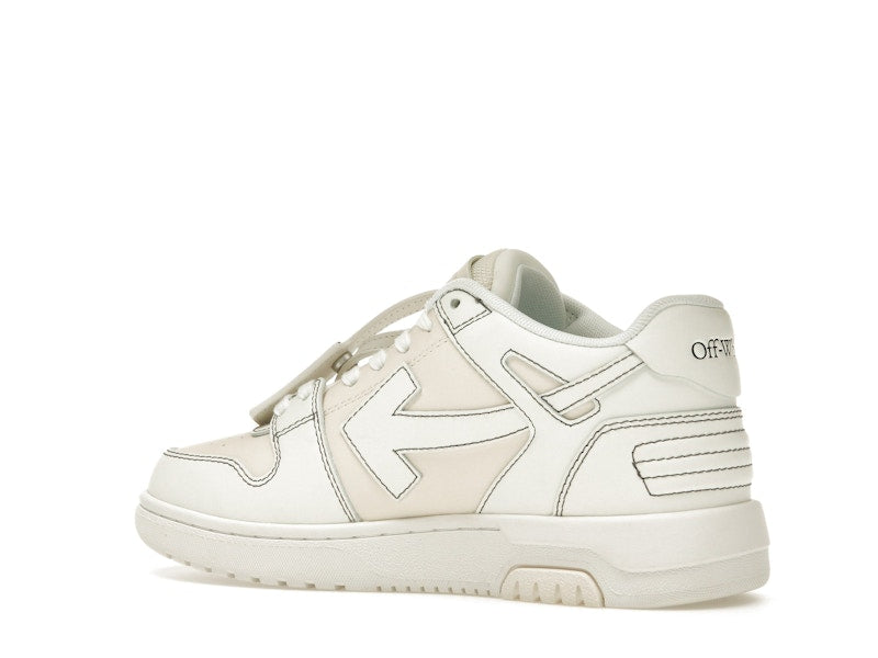 OFF-WHITE Out Of Office OOO Low Tops Cream White (Women's)