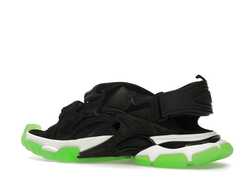 Balenciaga Track Sandal Black White Green
