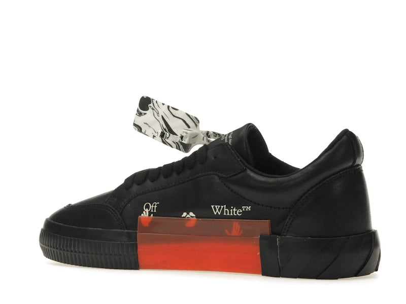 OFF-WHITE Vulc Low Black/Blue Leather SS21