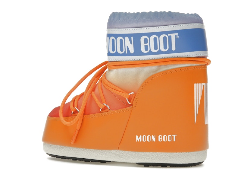 Moon Boot Icon Low Boot Sunrise Orange