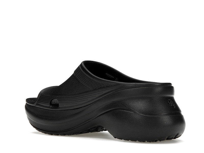Balenciaga x Crocs Pool Slide Sandals Black (Women's)