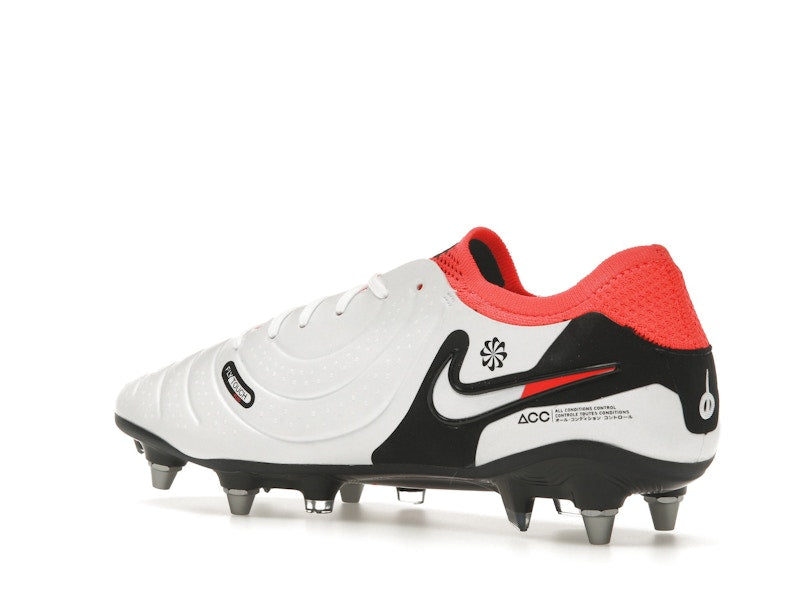 Nike Tiempo Legend 10 Elite SG-Pro White Black Bright Crimson