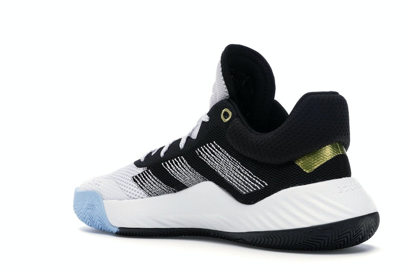 adidas D.O.N. Issue #1 White Black Gold Metallic
