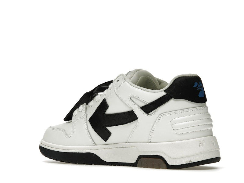 OFF-WHITE Out Of Office OOO 30 MM Low Tops Black White Blue