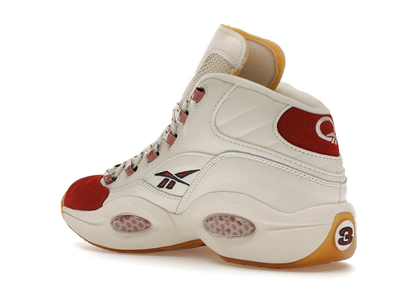 Reebok Question Mid Vintage Red Toe