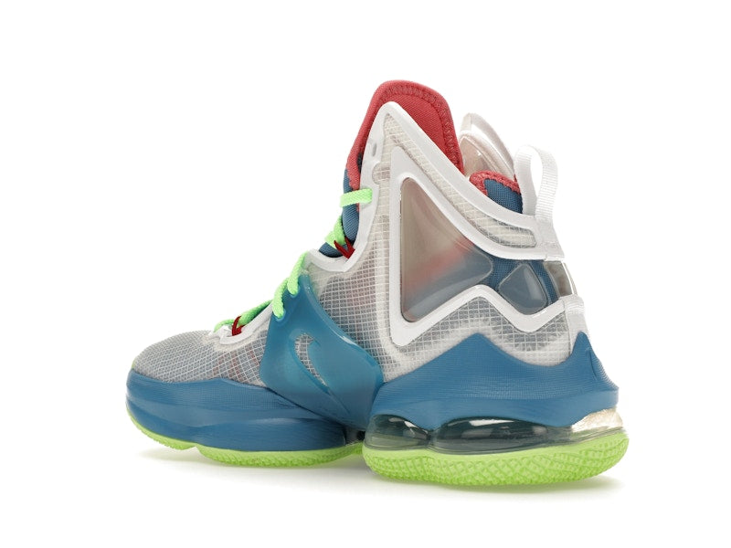 Nike LeBron 19 Dutch Blue Lime Glow (GS)