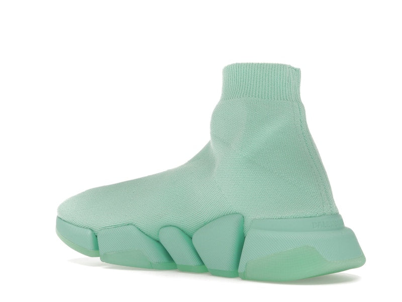 Balenciaga Speed 2.0 Recycled Transparent Sole Green