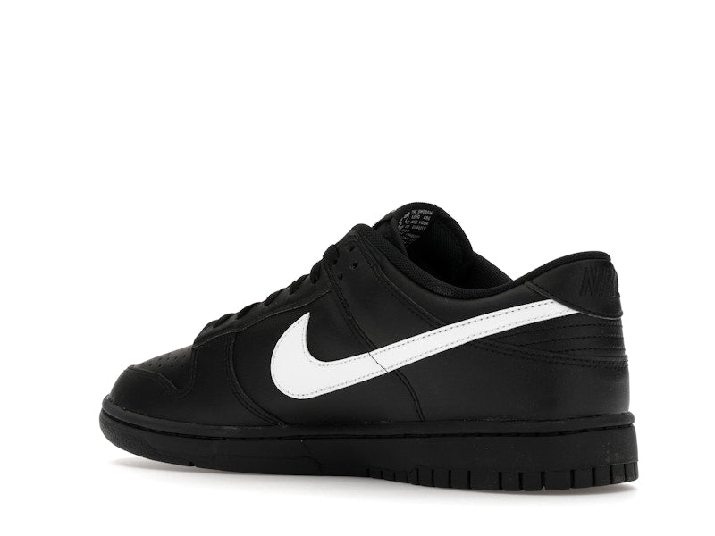 Nike Dunk Low Black White Swoosh