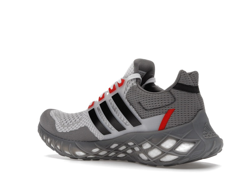 adidas Ultra Boost Web DNA Grey Vivid Red