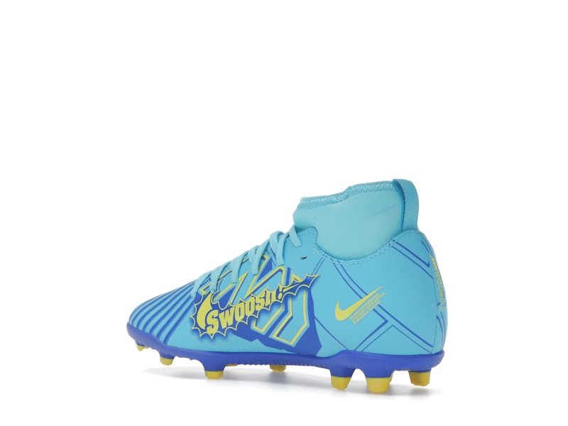 Nike Mercurial Superfly 9 Club KM FG/MG Baltic Blue White (GS)