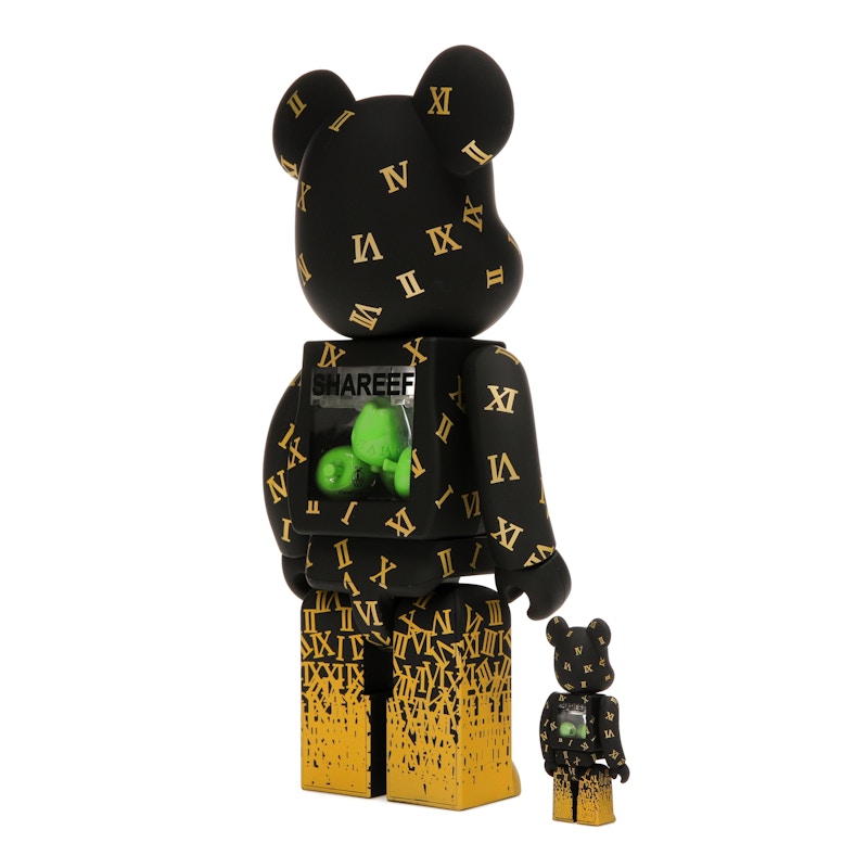 Bearbrick Shareef 3 100% & 400% Set