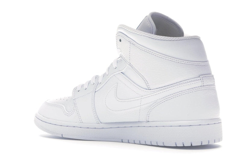 Jordan 1 Mid Triple White (2018)
