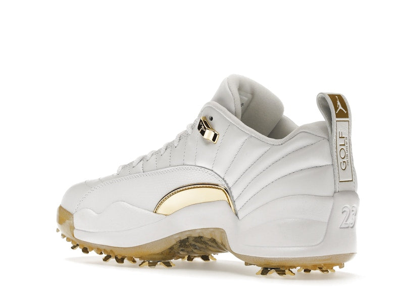 Jordan 12 Golf Metallic Gold