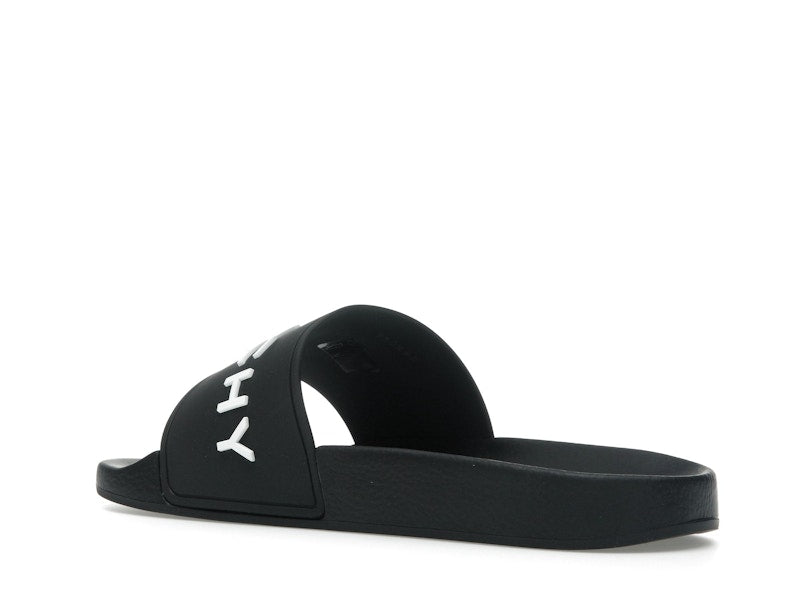 Givenchy Paris Slide Sandals Black