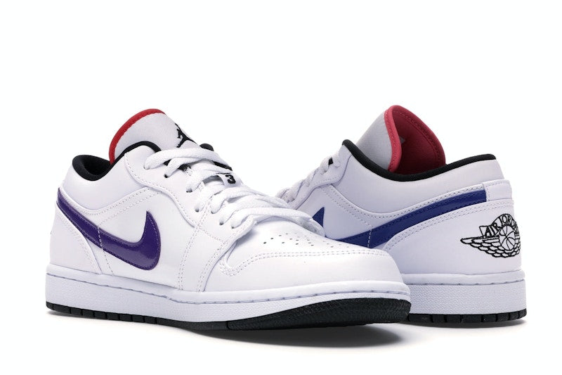 Jordan 1 Low White Multi-Color