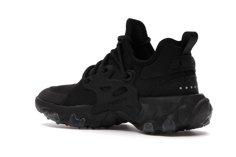 Nike React Presto Triple Black (GS)