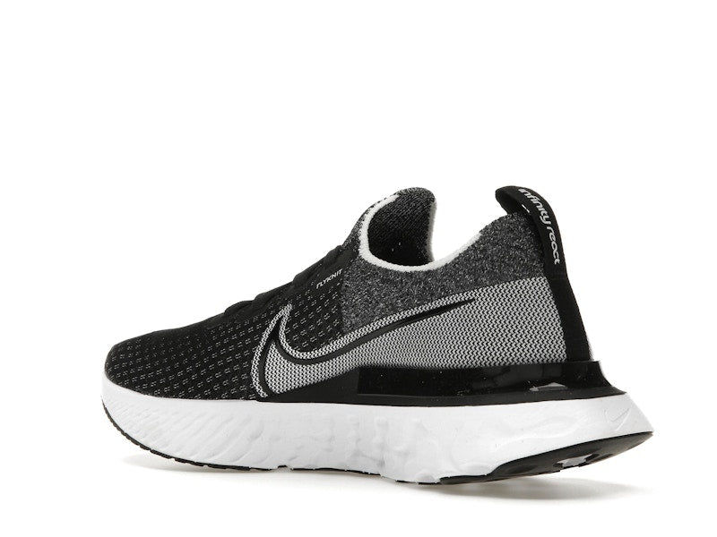 Nike React Infinity Run Flyknit Black White (Women's)