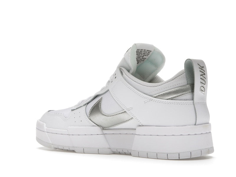 Nike Dunk Low Disrupt White Silver (Women's)