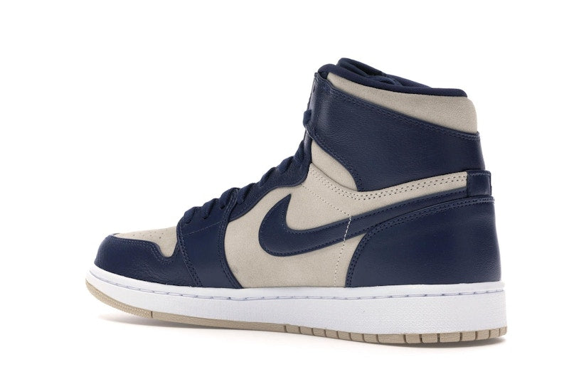 Jordan 1 Retro Premium Midnight Navy Light Cream (Women's)