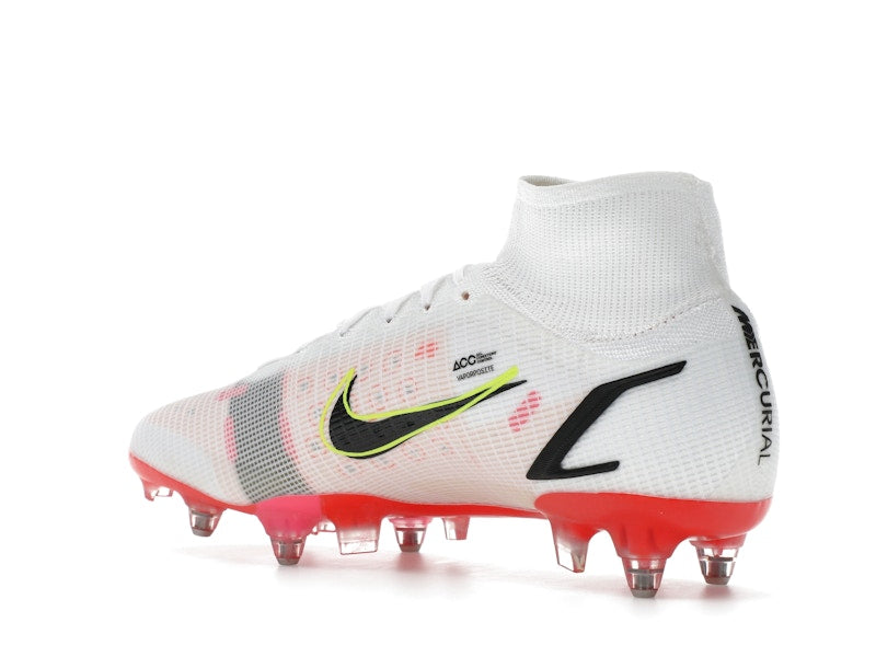 Nike Mercurial Superfly 8 Elite SG-Pro AC White Pink Blast