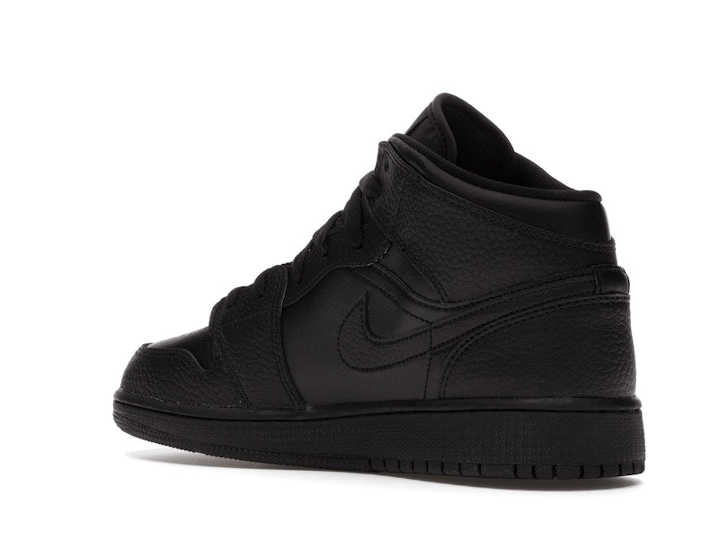 Jordan 1 Mid Black (GS)