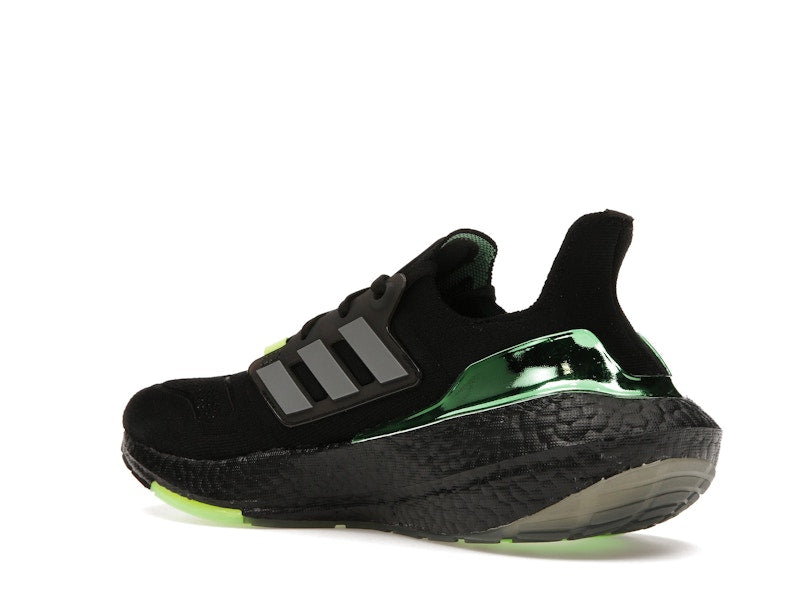 adidas Ultra Boost 22 Black Iron Metallic Beam Green