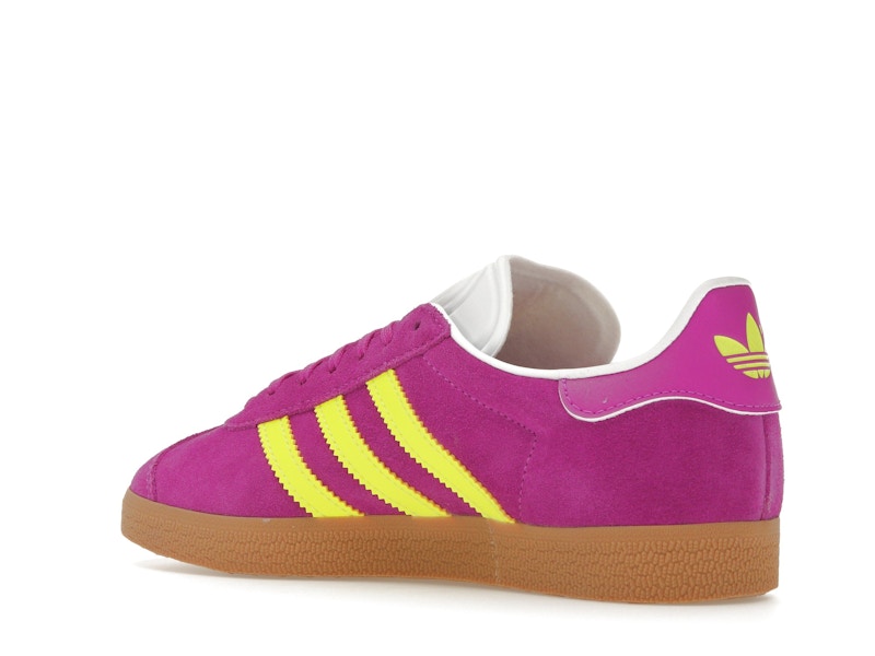 adidas Gazelle Purple Burst Solar Yellow (Women's)