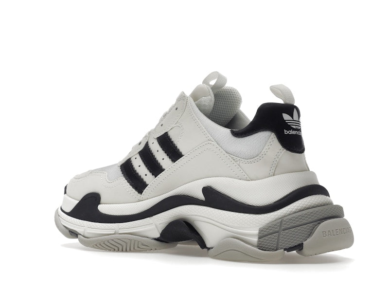 Balenciaga x adidas Triple S White Black (Women's)