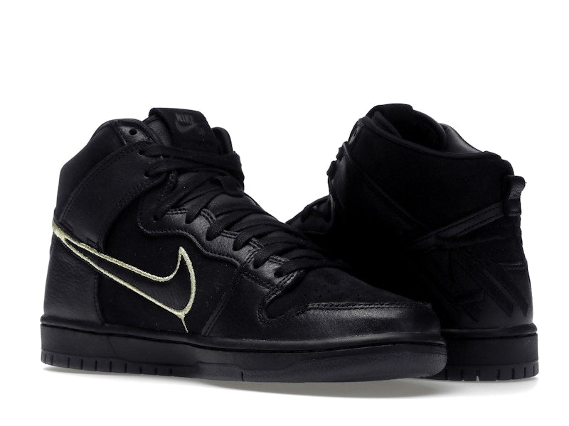Nike SB Dunk High FAUST Black Gold
