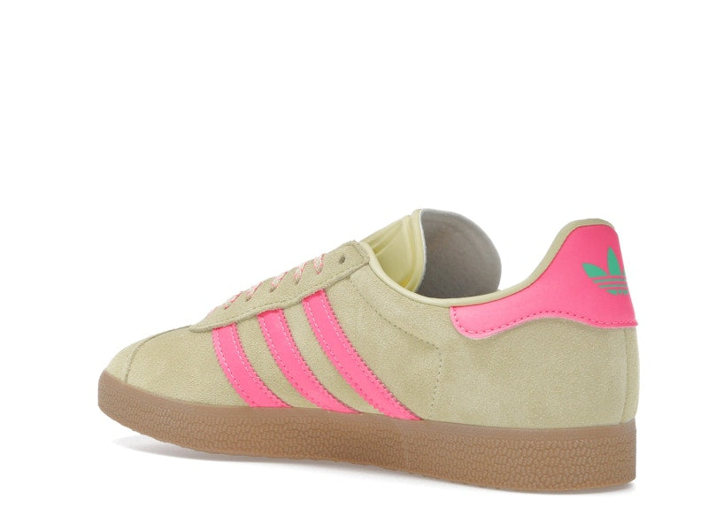 adidas Gazelle Powder Yellow Lucid Pink (Women's)