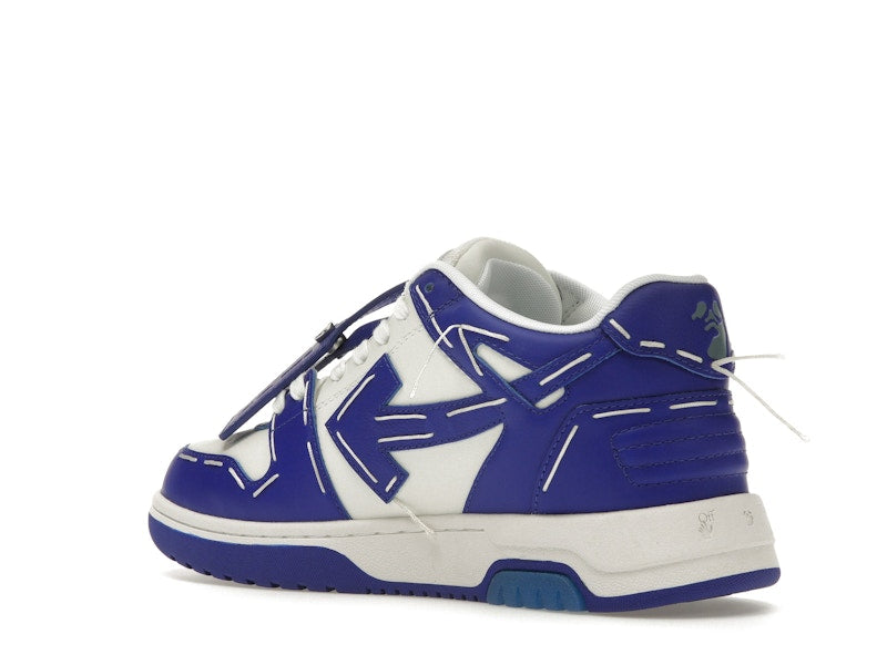 OFF-WHITE Out Of Office Sartorial Stitching White Dark Blue (Women's)