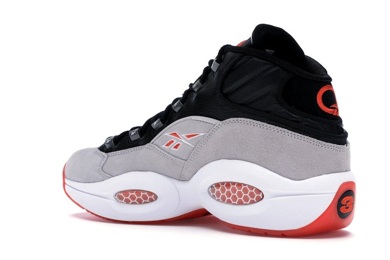 Reebok Pump Question Black Steel Orange