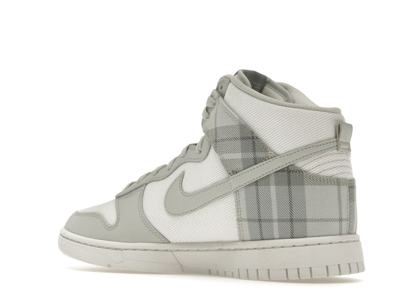 Nike Dunk High SE Tartan Plaid White Light Green