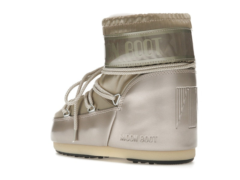 Moon Boot Icon Low Boot Glance Platinium