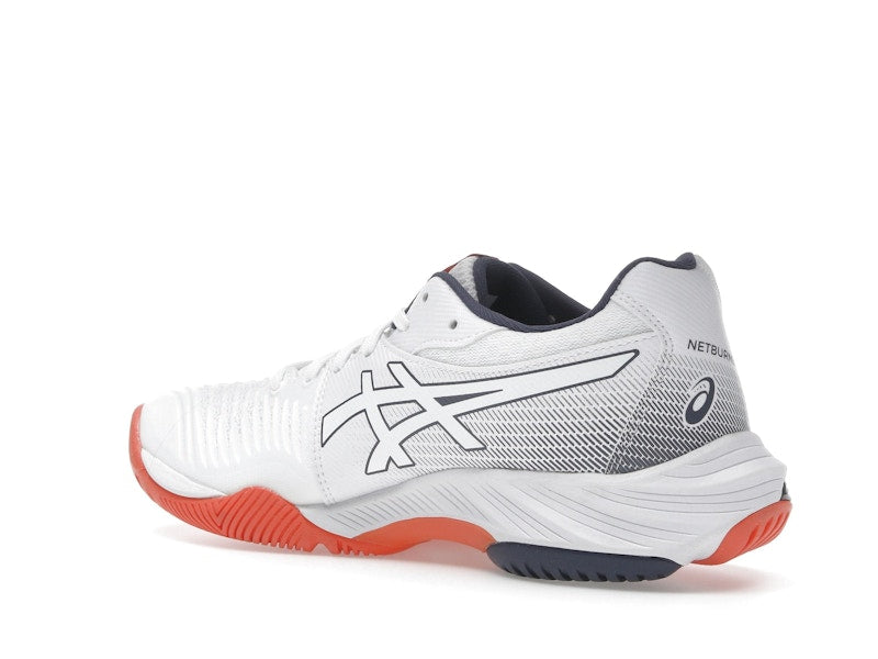 ASICS Netburner Ballistic FF 3 White Indigo Fog