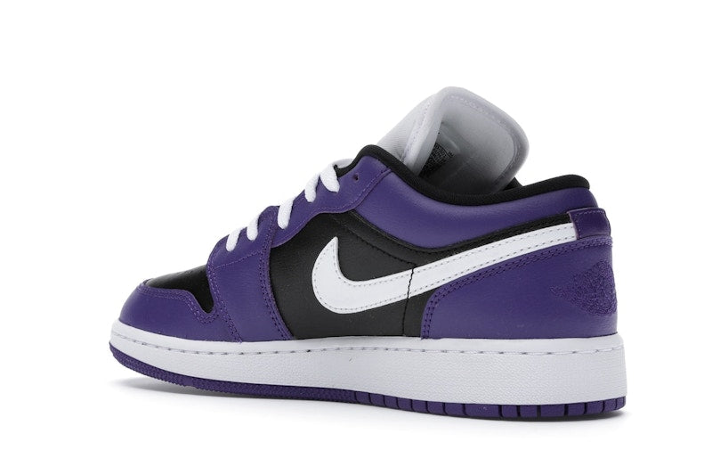 Jordan 1 Low Court Purple Black (GS)