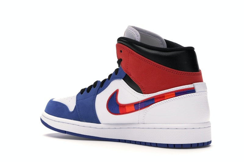 Jordan 1 Mid Multi-Color Swoosh