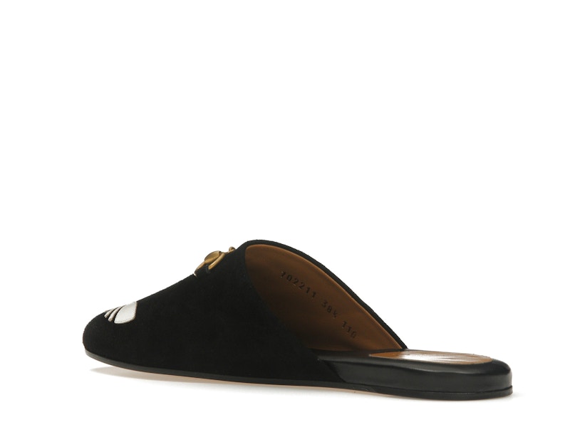 Gucci x Adidas Trefoil Slipper Black (Women's)