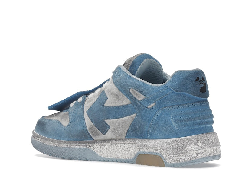 OFF-WHITE OOO Low Out Of Office Suede White Light Blue