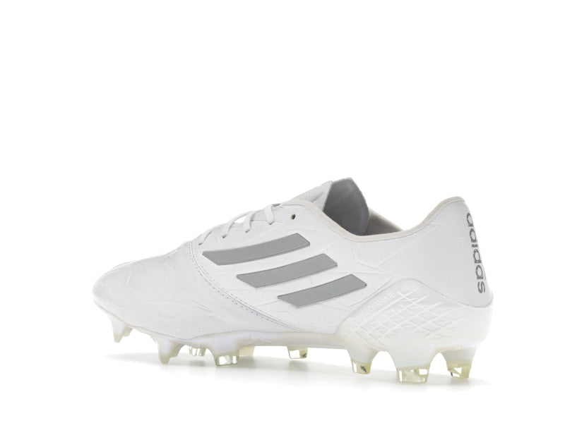 adidas Adizero F50 4 Leather FG White Silver Metallic