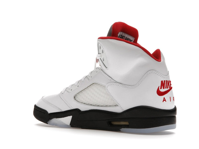 Jordan 5 Retro Fire Red Silver Tongue (2020)