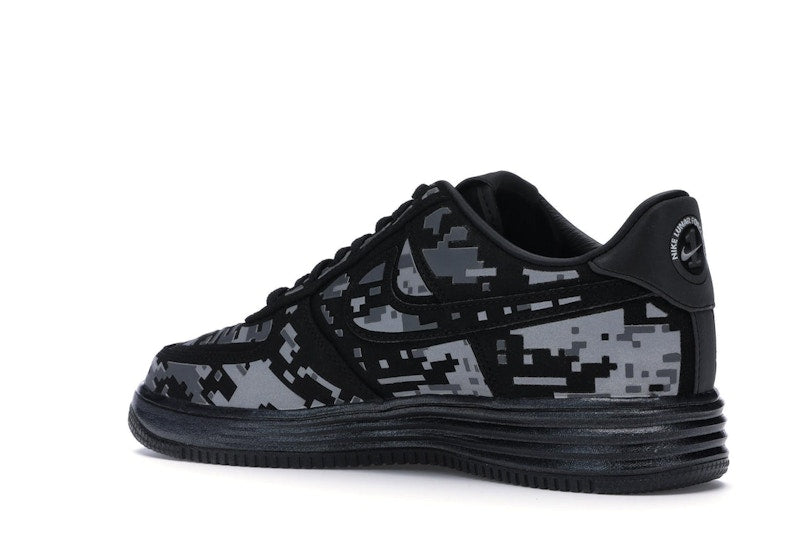 Nike Lunar Force 1 Low Digi Camo Black