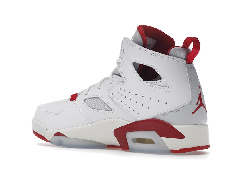 Jordan Flight Club 91 White Pure Platinum Sail Mystic Hibiscus