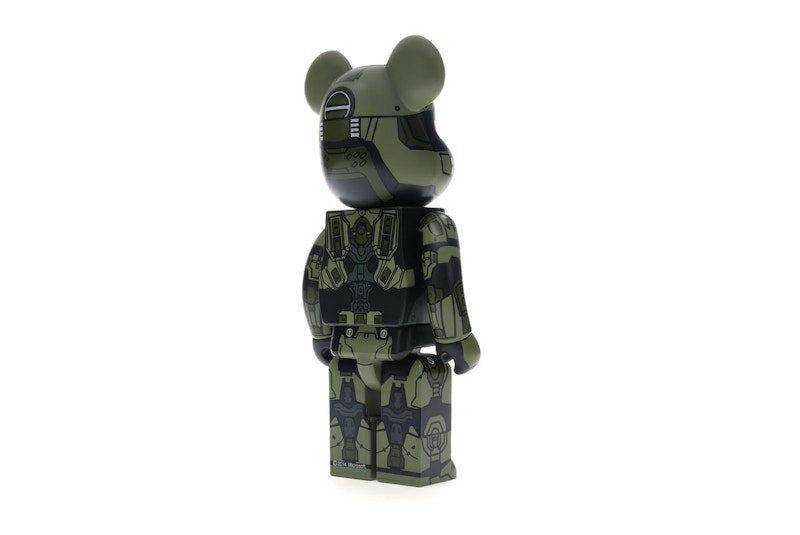 Bearbrick Halo Master Chief 400% Green