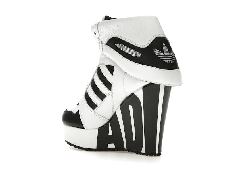 adidas JS Streetball Platform Jeremy Scott White Black (Women's)