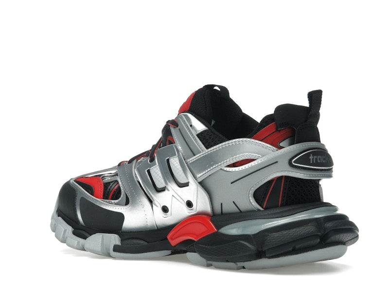 Balenciaga Track Black Red White Silver